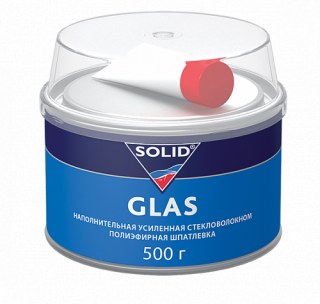 316.0500 SOLID GLAS- (фасовка 500 гр) наполнительная шпатлевка, усиленная стекловолокном